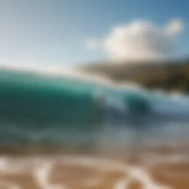 Surfers enjoying the waves at Poipu Beach