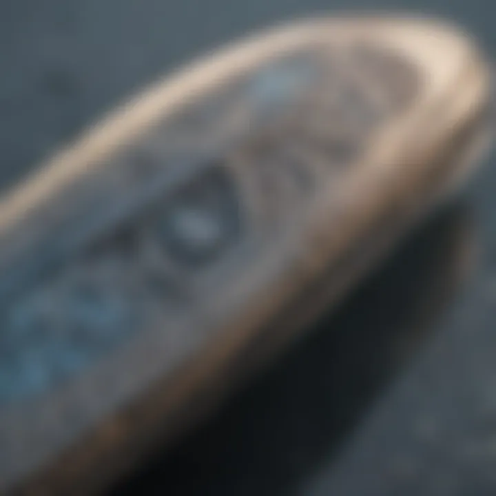 Close-up of the Cabrinha Switchblade's intricate design