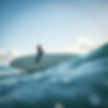 Measuring body weight and height for surfboard size