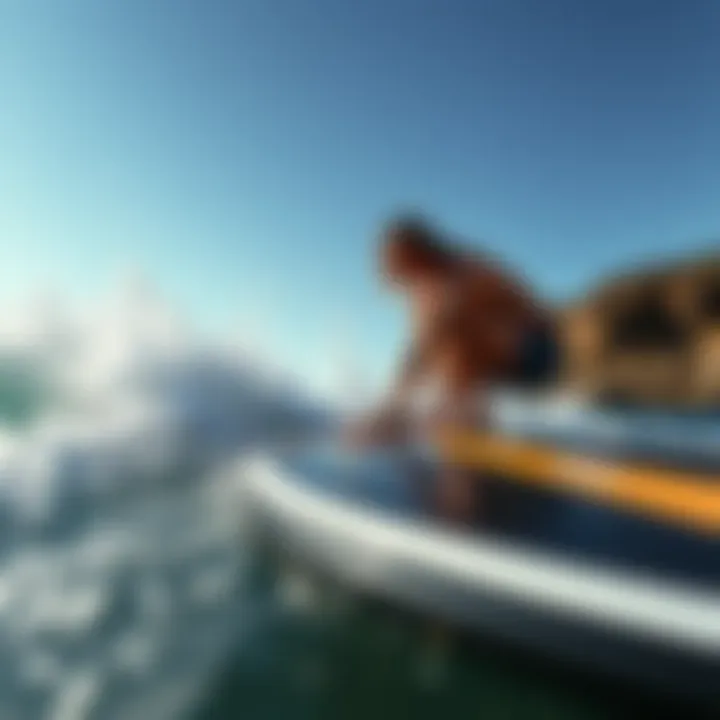 Rider customizing the Cobalt R7 Surf