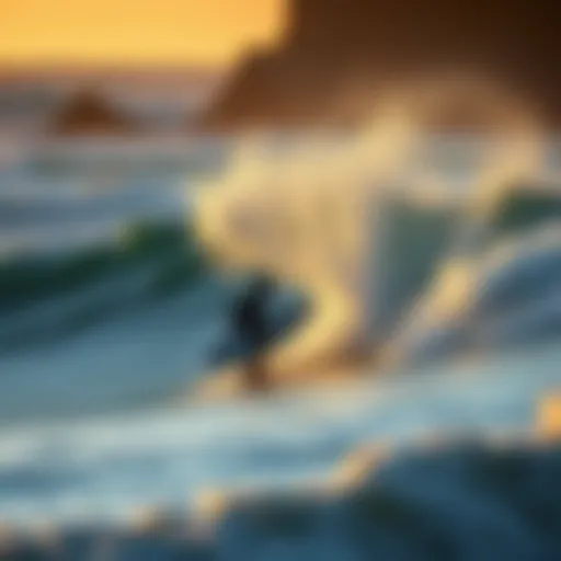 An overview of tidal patterns at a surf spot