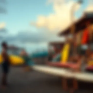 Vibrant Surf Culture of Costa Rica The vibrant surf culture in a local Costa Rican beach community