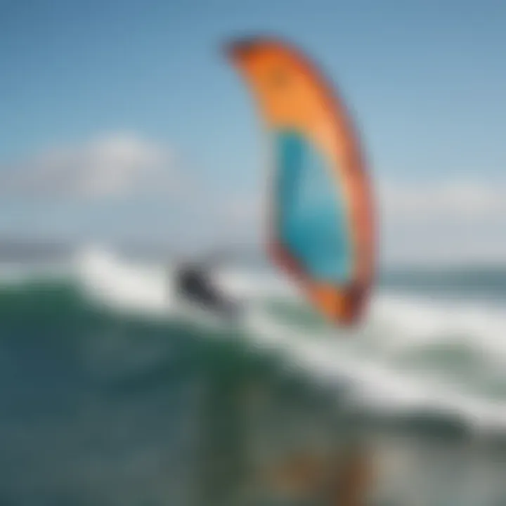 A vibrant kitesurfing scene at San Francisco's Ocean Beach