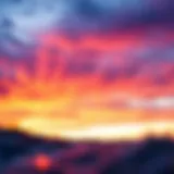 Sunset Serenity at La Lancha Sunset at La Lancha surf spot showcasing the vibrant colors of the sky