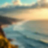 Coastal Beauty of Rancho Estero y Mar Breathtaking view of the coastline at Rancho Estero y Mar