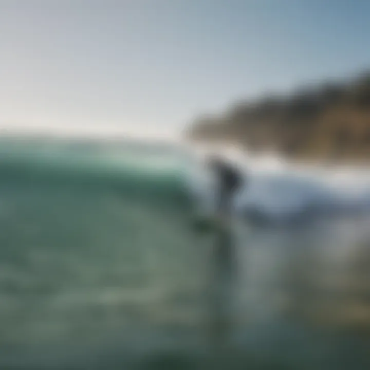 A group of surfers sharing tips and experiences at a local surf shop