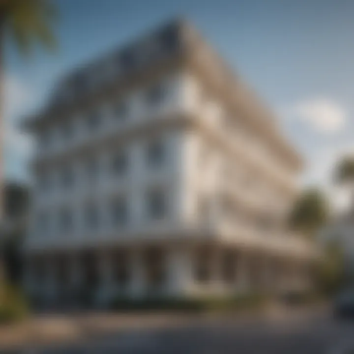 Historical architecture of the hotel