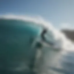 Kelly Slater surfing a wave showcasing his signature style