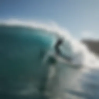 Kelly Slater surfing a wave showcasing his signature style