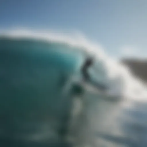 Kelly Slater surfing a wave showcasing his signature style