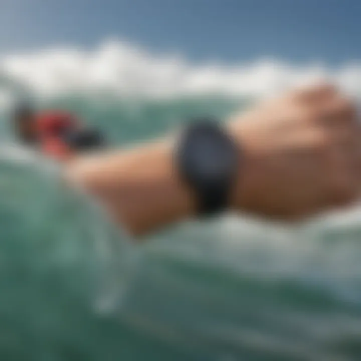 Garmin watch features for surfboarding