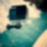 GoPro mouth mount showcasing adjustable features