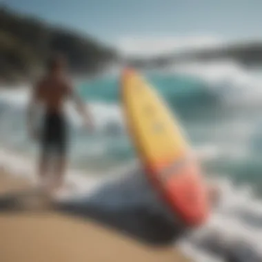 Essential Maintenance Practices for Inflatable Surfboards Maintenance practices for inflatable surfboards displayed in a visually appealing manner.