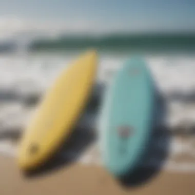 Performance Comparison: Inflatable vs. Traditional Surfboards Comparison of performance metrics between inflatable and traditional surfboards.