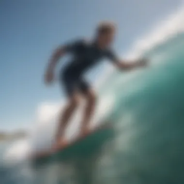 Key Benefits of Knee Support for Surfers Infographic on benefits of knee support for surfers