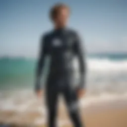 Detailed size chart for Quiksilver wetsuits