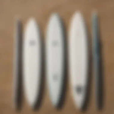 Comparison chart of Radinn jet surfboard and traditional surfboards