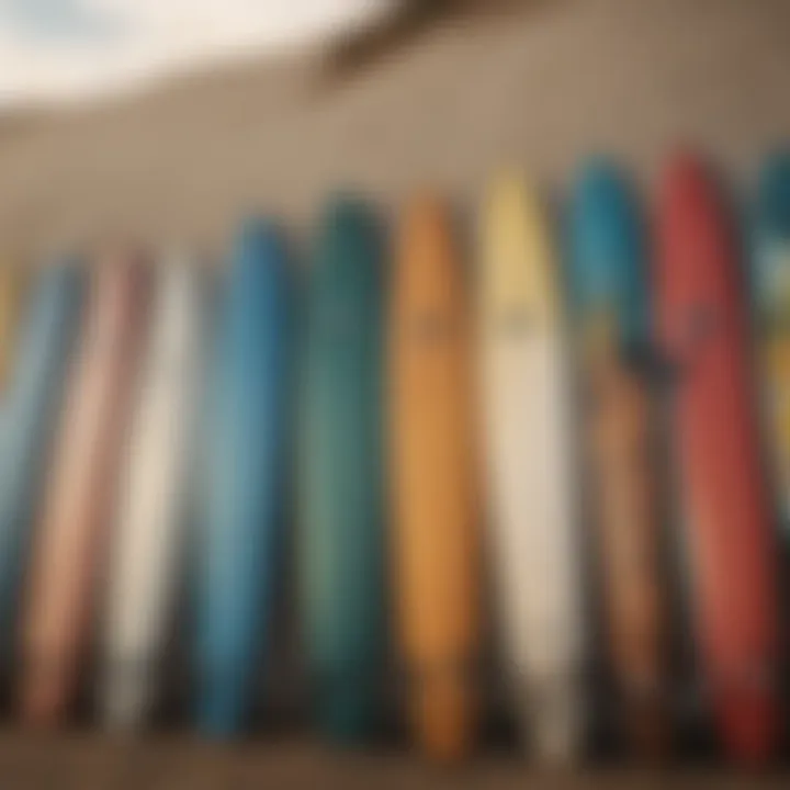 Range of Surfboards Offered