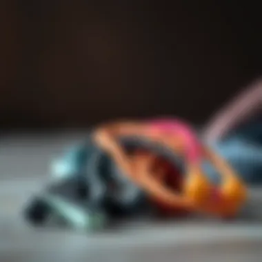 Exploring Materials Used in Surf Leash Strings Variety of surf leash strings made from different materials