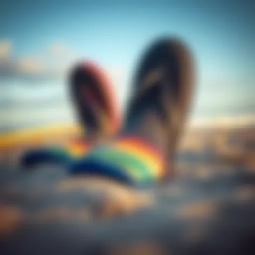 Diverse range of surf slippers showcasing various styles and designs