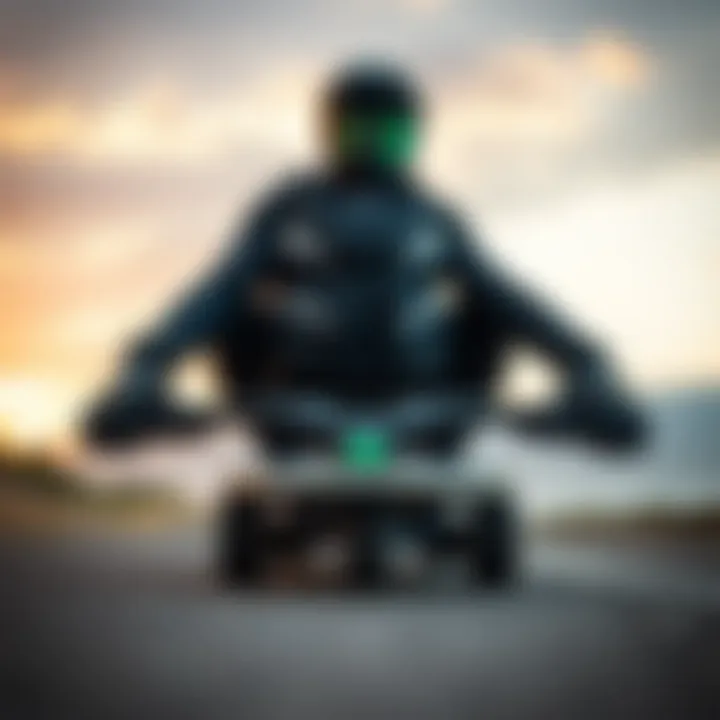 Safety gear for electric skateboard riders, highlighting importance