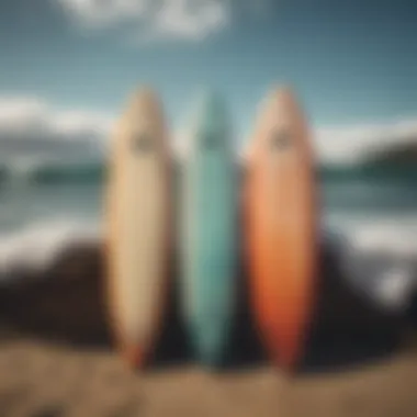 Evolution of surfboard designs