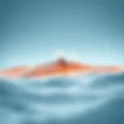 Visualization of ocean surface temperature variations