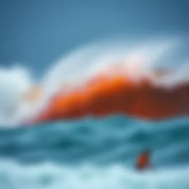 Understanding the Dynamics of an Eight-Foot Wave Storm Summary