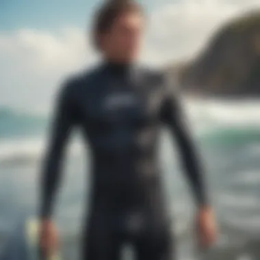 Visual representation of fit considerations for wetsuit selection